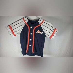 Sesame Street Blue Baseball Jersey Size 3T